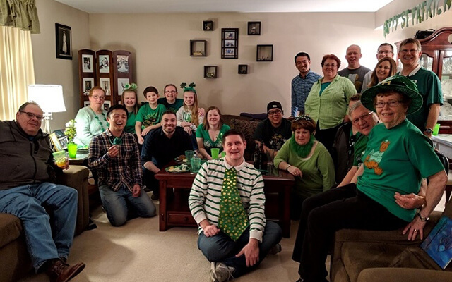 Dr. Debski主催のSt. Patrick's day trivia party
